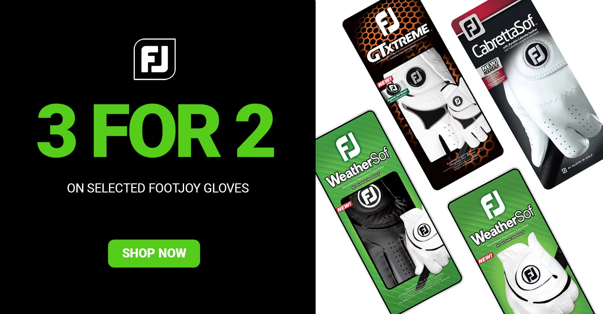 FootJoy Par Shorts Banner