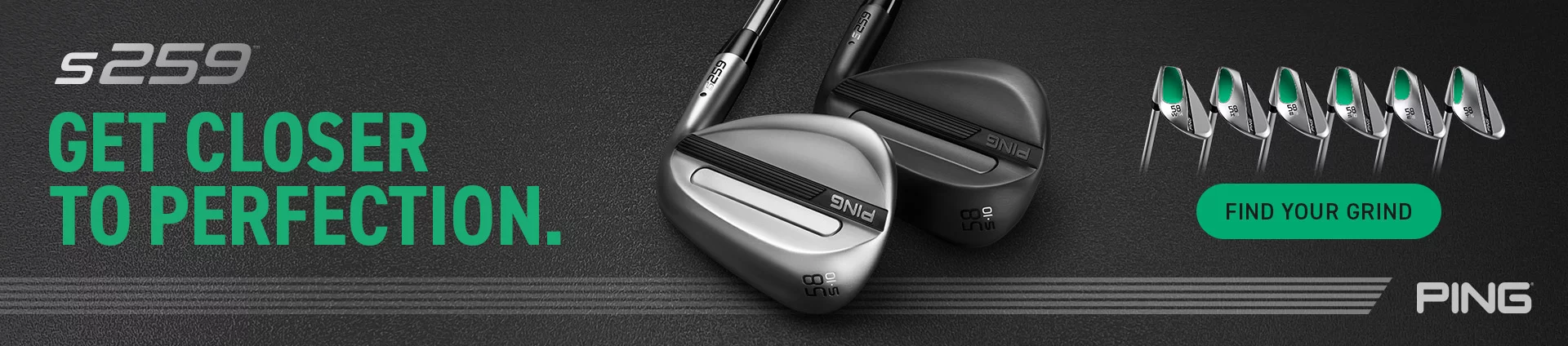 PING S259 Wedge Banner