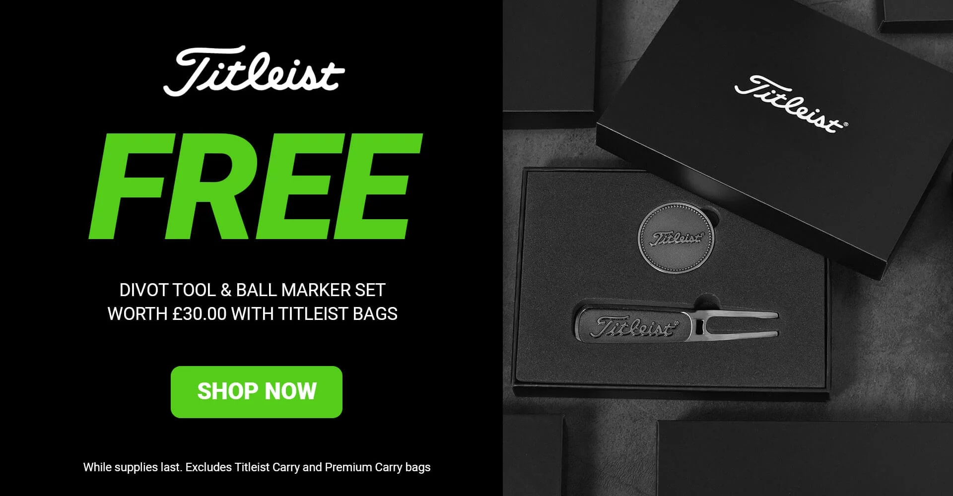 Free Titleist Gift Set