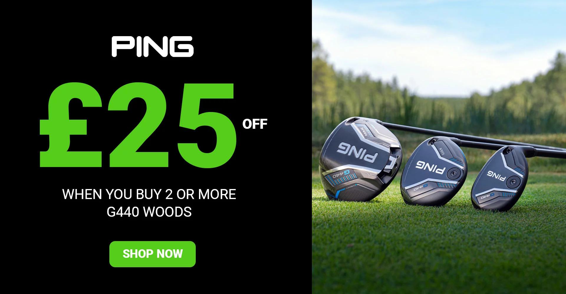 Ping G440 Multi-Buy Banner