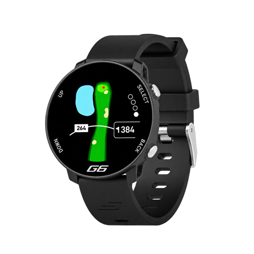 Shot Scope G6 Golf GPS Watch in Black