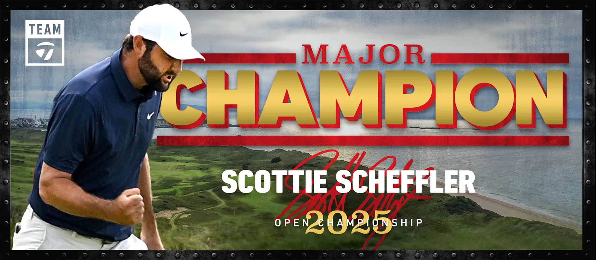 Scottie Scheffler Open Win