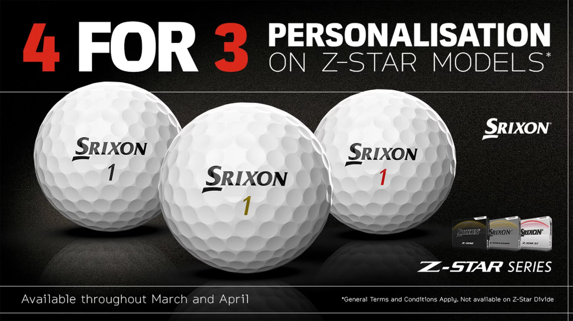 Srixon Z-Star Banner