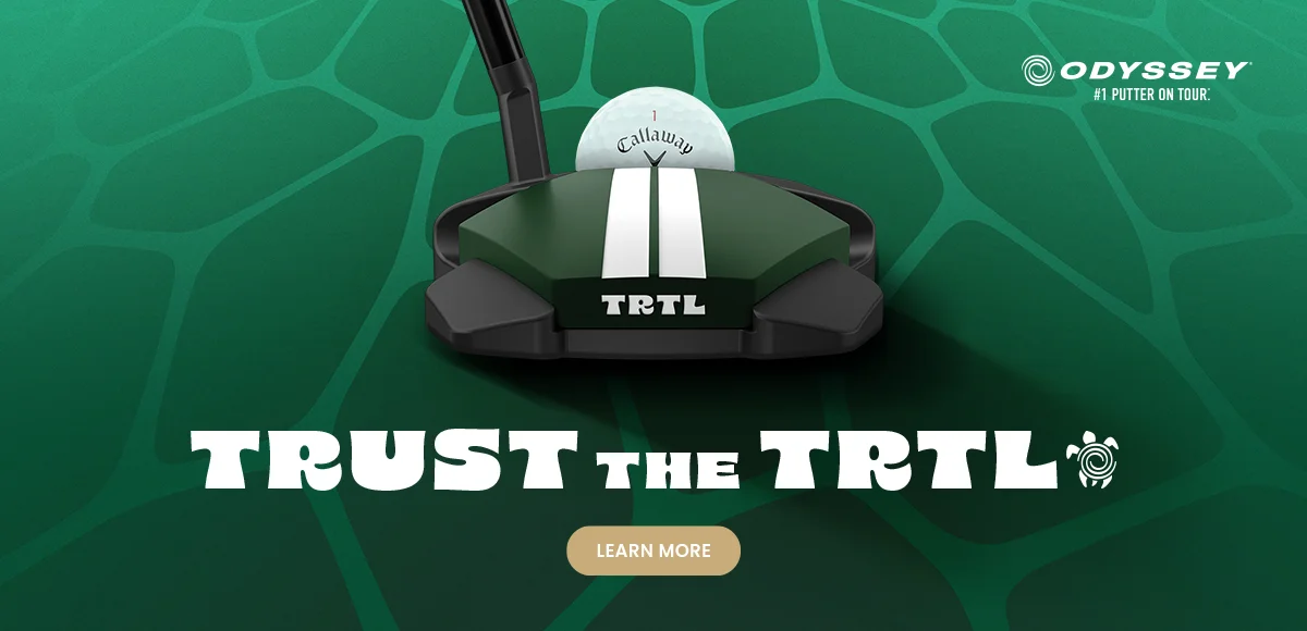 Odyssey TRTL Putter Banner