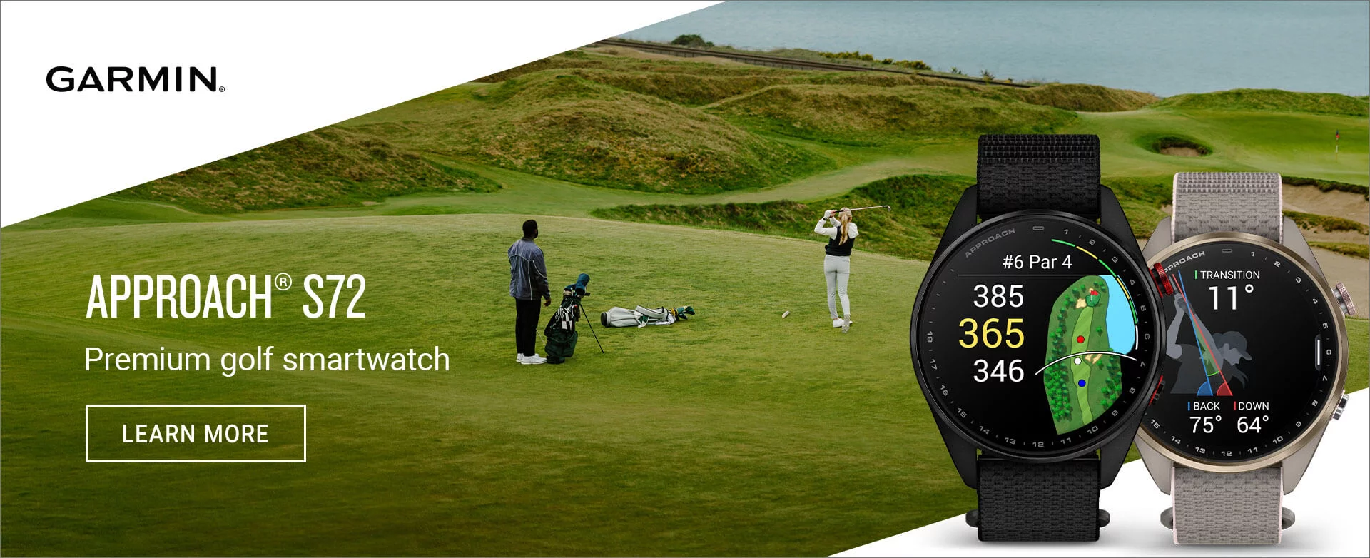 Garmin S72 Watch Banner