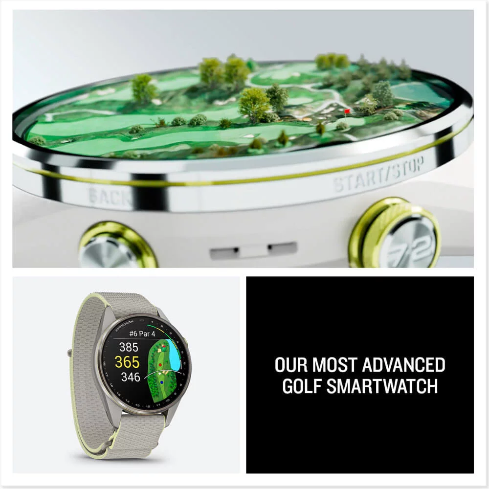 Garmin Approach S72 golf performance features