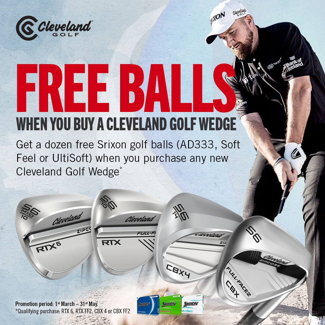 Cleveland Wedges - Free Srixon Balls