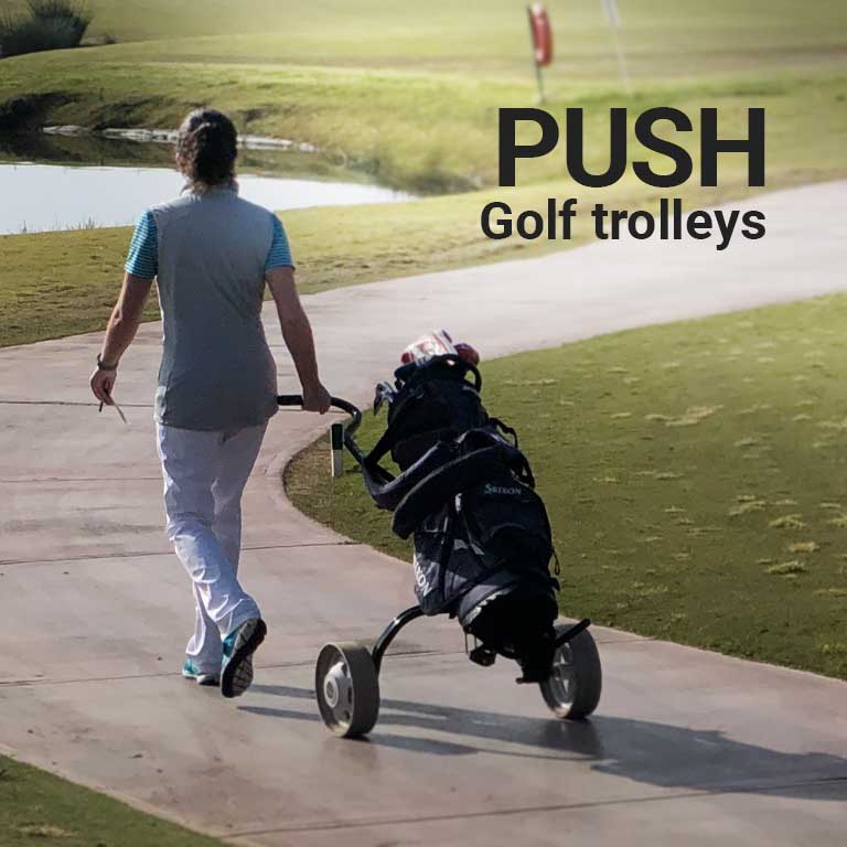 Golf Push Trolleys