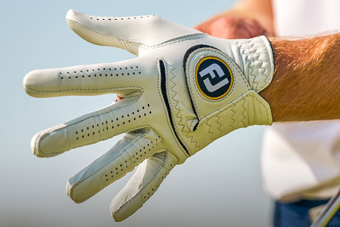 Wearing a Golf Glove