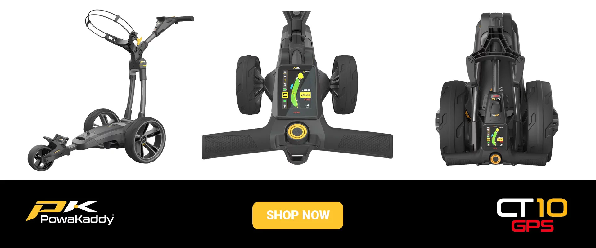 PowaKaddy CT10 GPS Banner