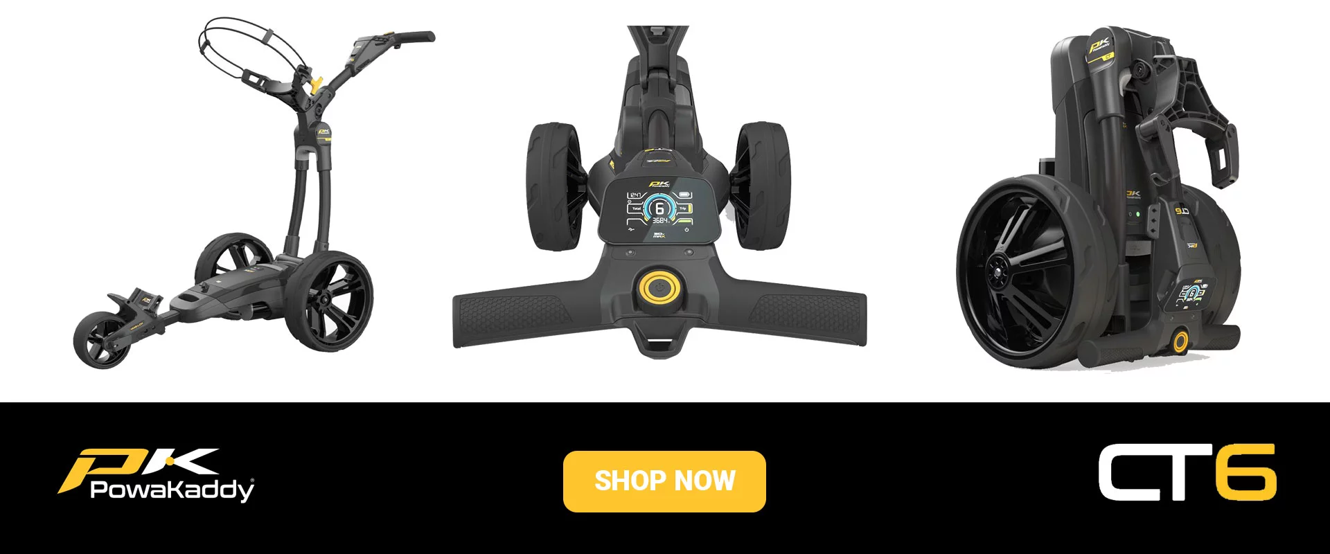 PowaKaddy CT6 Banner