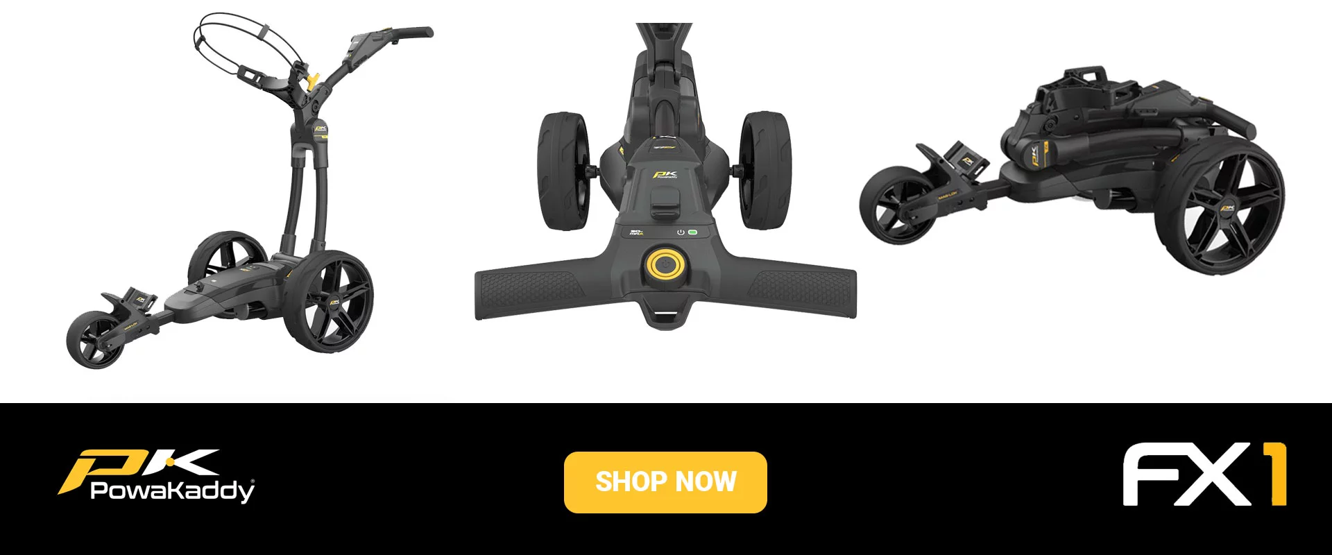 PowaKaddy FX1 Banner