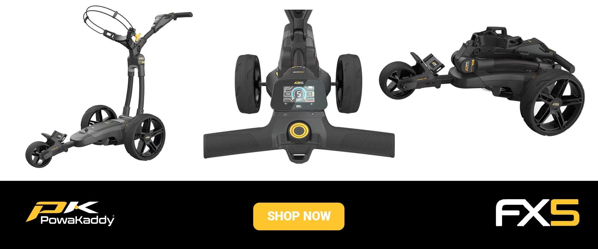 PowaKaddy FX5 Banner