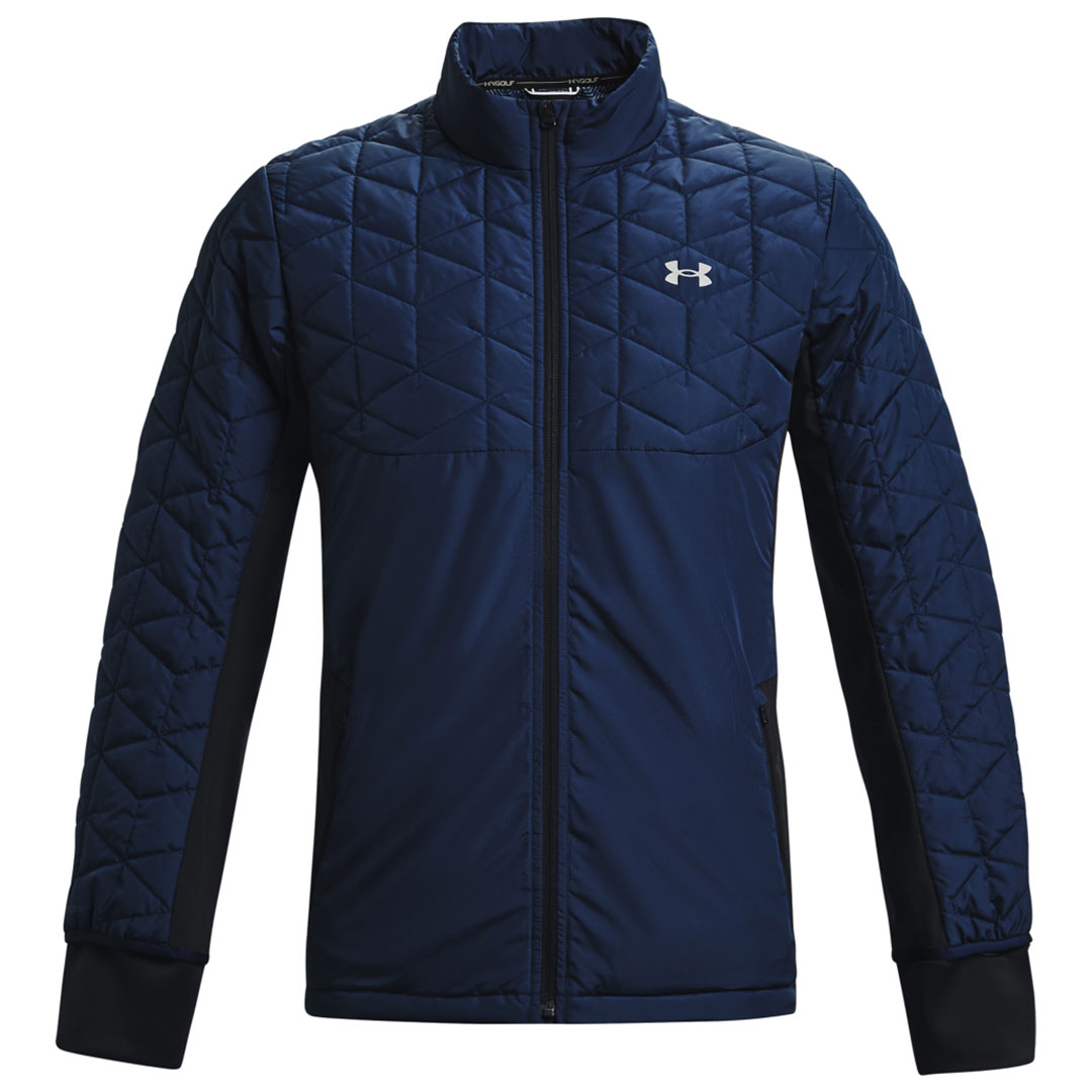 Under Armour ColdGear Reactor Golf Hybrid Jacket Navy Click Golf