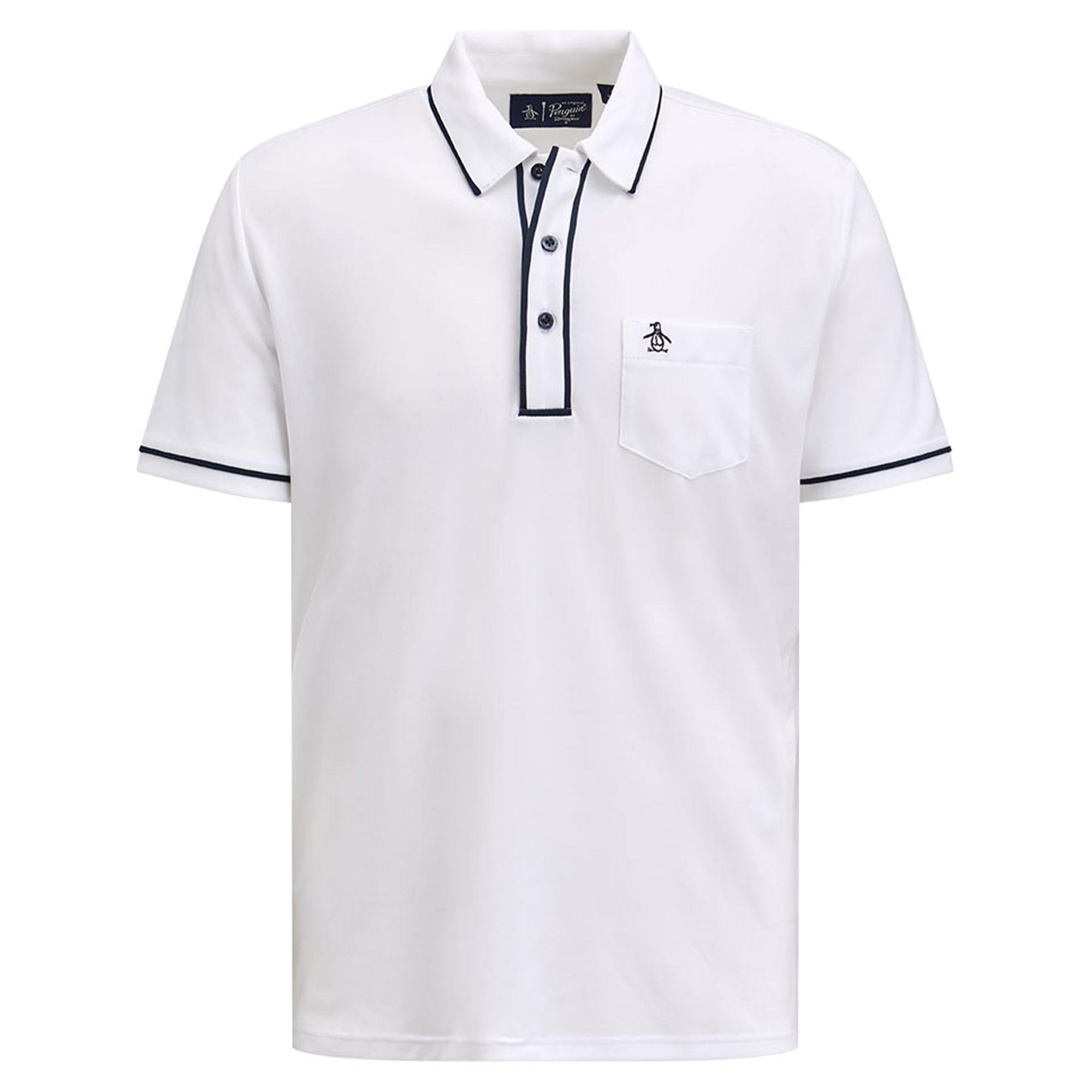 Original Penguin Eco Performance Earl Polo Shirt Bright White