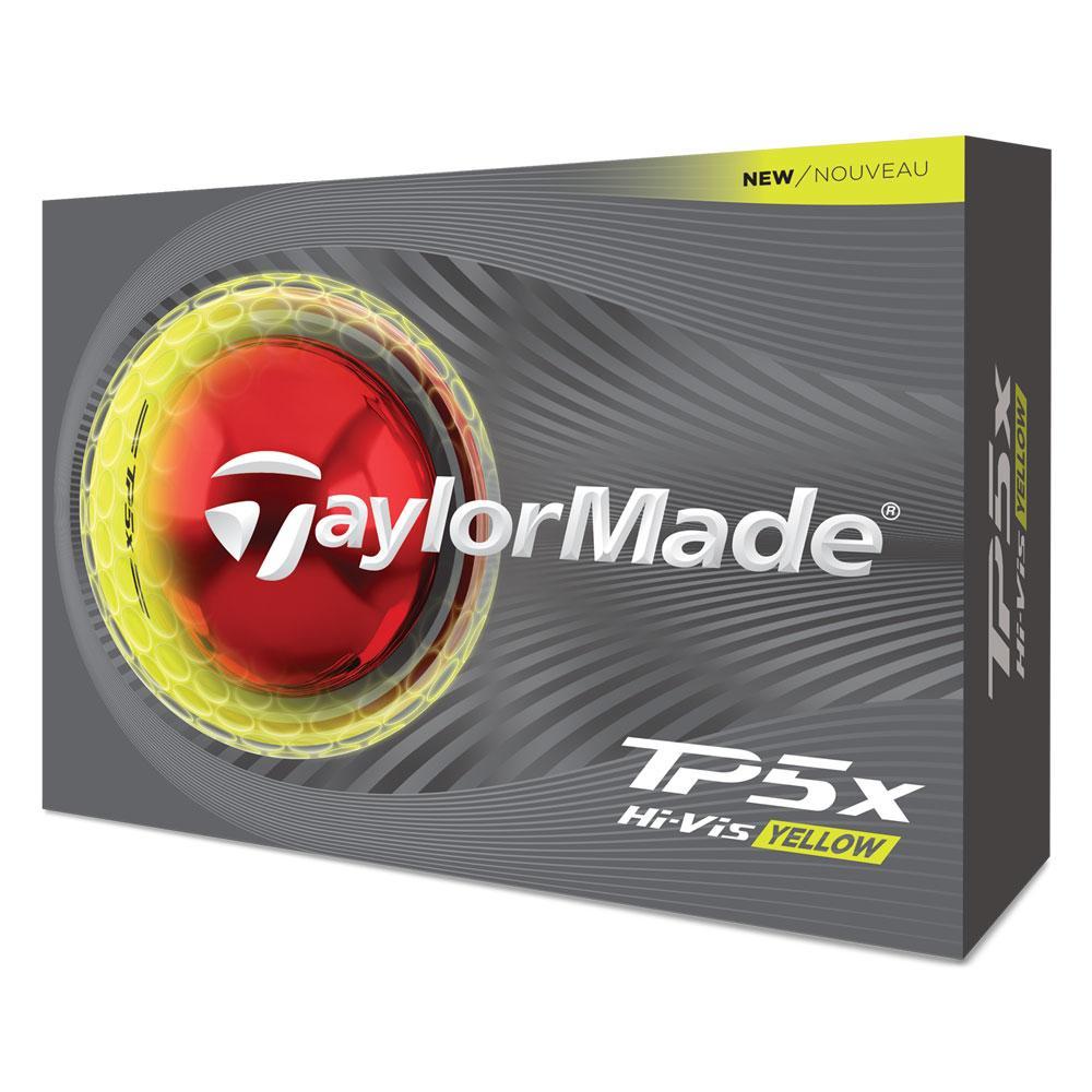 TaylorMade TP5x Golf Balls - Yellow | Click Golf