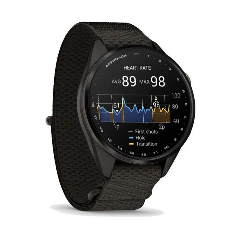 Garmin Approach S72 GPS Golf Smart Watch (43mm) - Carbon Gray/Heritage Bronze - main image
