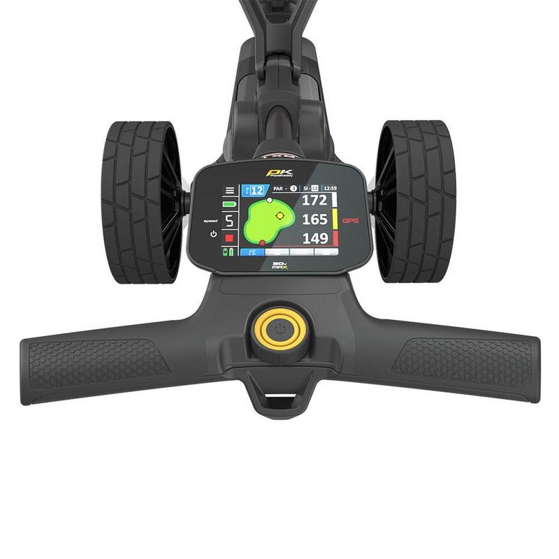 PowaKaddy RX1 GPS Remote Control Electric Trolley 2024 Click Golf