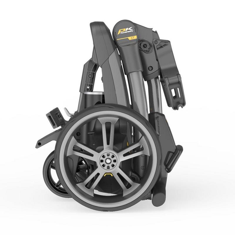 PowaKaddy CT8 GPS EBS Gun Metal Electric Trolley 2024Extended Lithium
