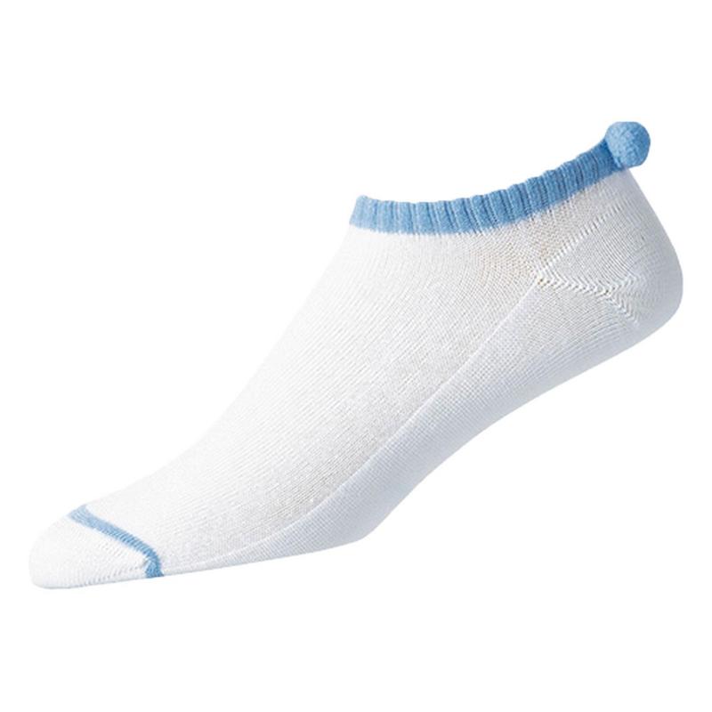 FootJoy Ladies ProDry Lightweight Pom Pom Golf Socks - Blue - main image