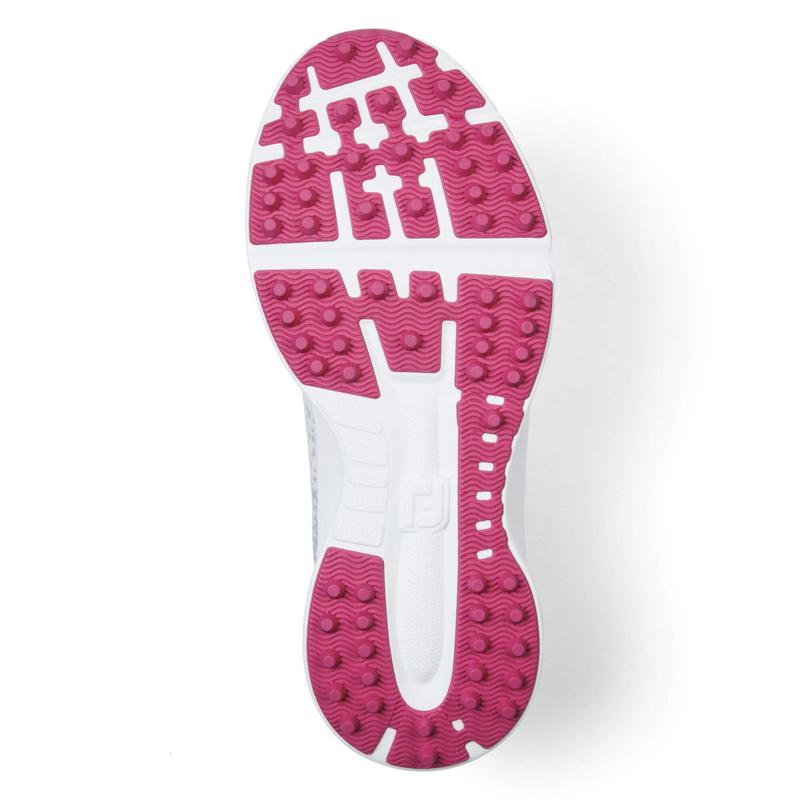 FootJoy FJ Leisure Ladies Golf Shoes - Silver/White/Fuschia - main image