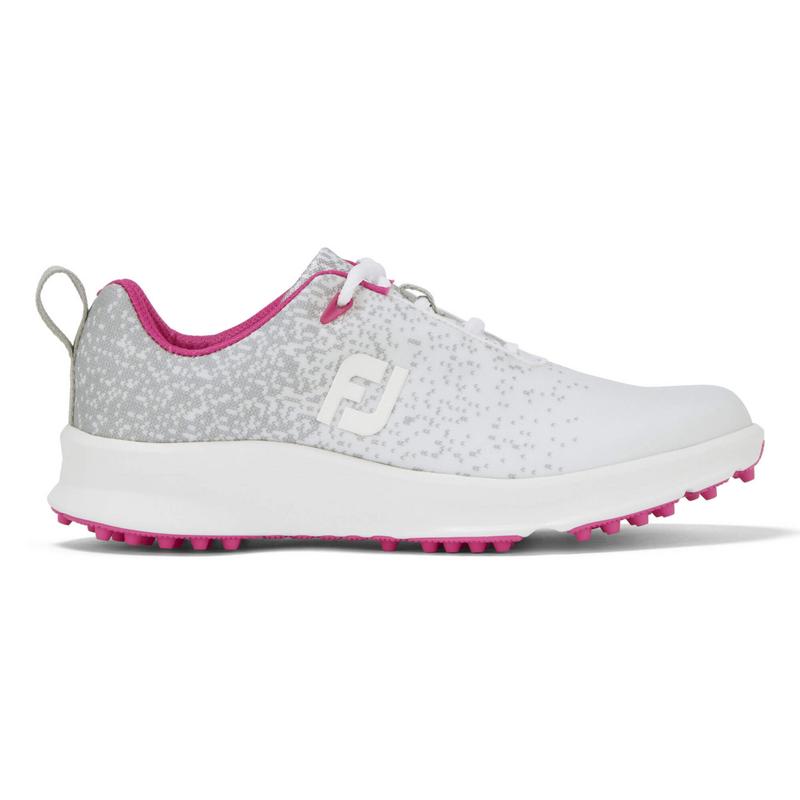 FootJoy FJ Leisure Ladies Golf Shoes - Silver/White/Fuschia - main image