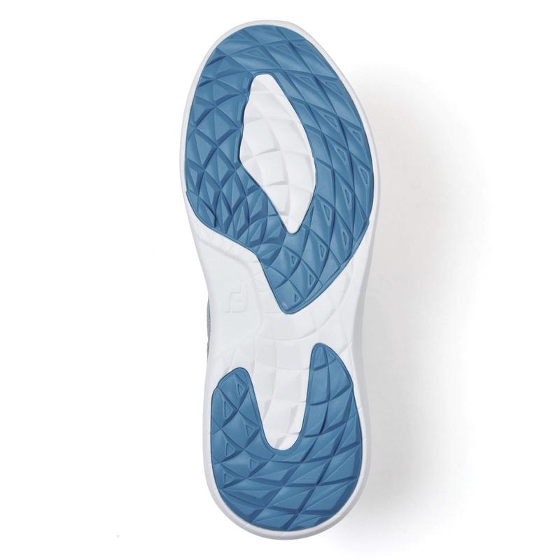 FootJoy FJ Flex Ladies Golf Shoes - Grey/Blue - main image