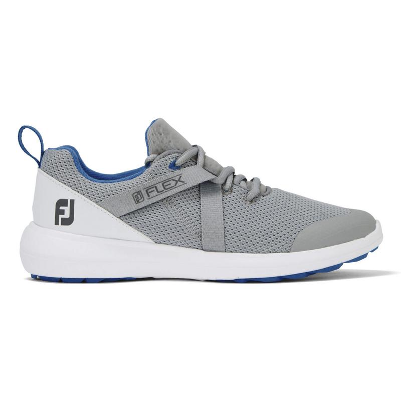 FootJoy FJ Flex Ladies Golf Shoes - Grey/Blue - main image