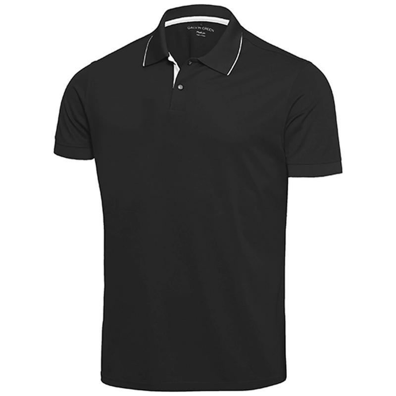 Galvin Green Rod Ventil8+ Junior Golf Shirt - Black - main image