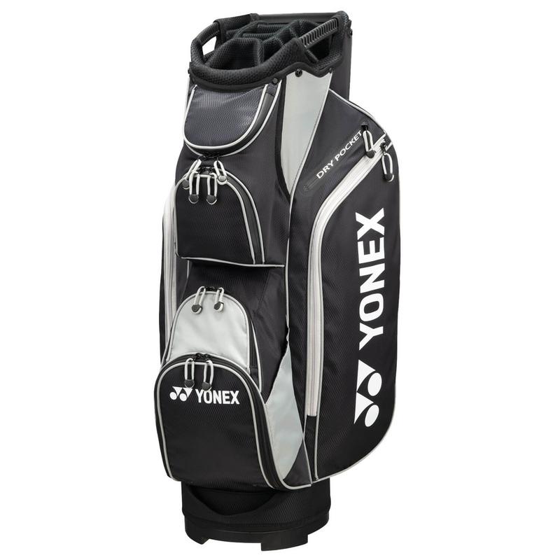 Yonex CB-9809 Golf Cart Bag - Black/Silver - main image
