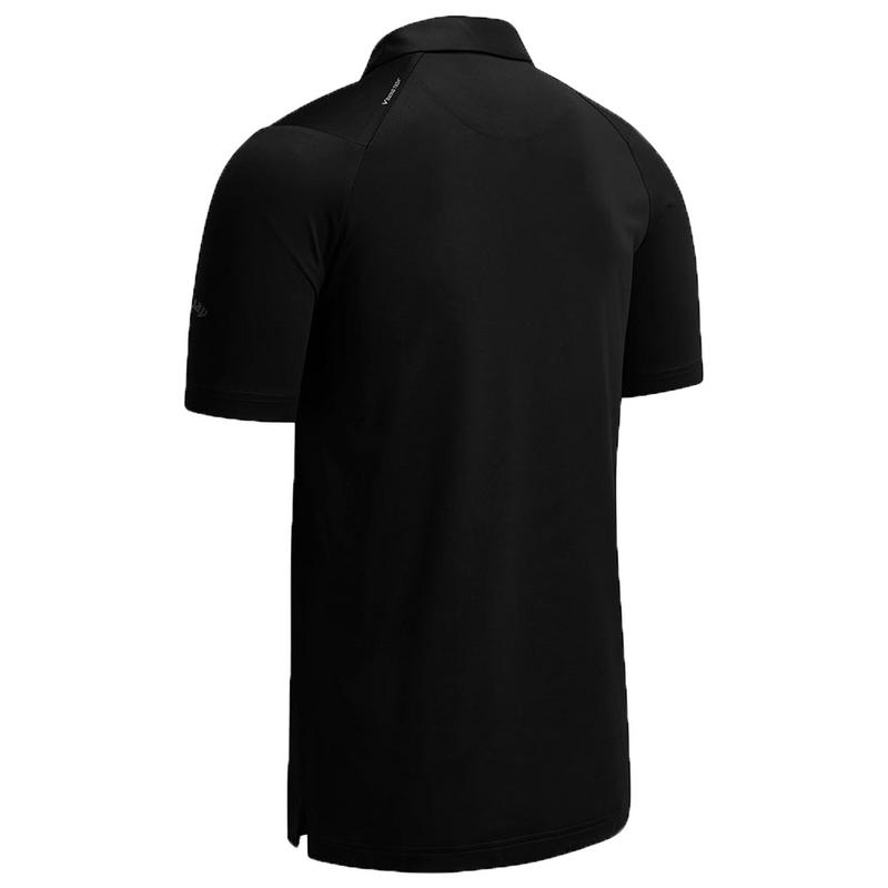 Callaway SS Solid Swing Tech Golf Polo Shirt - Caviar - main image