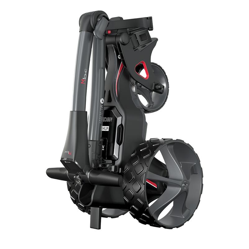 Motocaddy M1 DHC Graphite Electric Golf Trolley - Ultra Lithium - main image