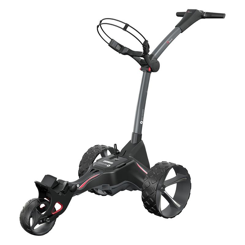 Motocaddy M1 DHC Graphite Electric Golf Trolley - Ultra Lithium - main image