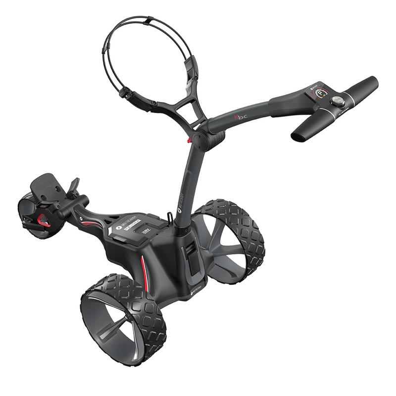Motocaddy M1 DHC Graphite Electric Golf Trolley - Ultra Lithium - main image