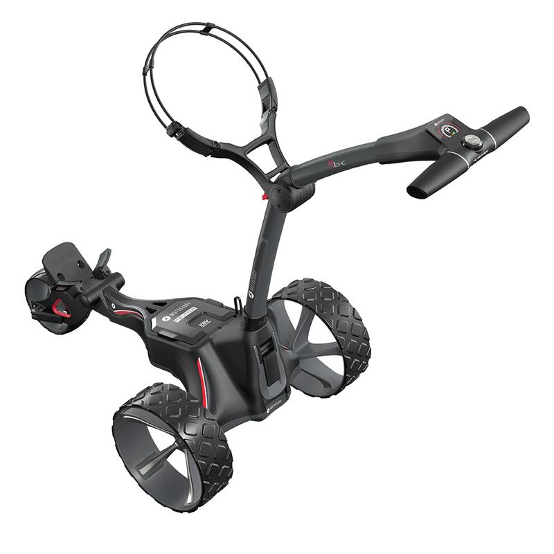 Motocaddy M1 DHC Graphite Electric Golf Trolley 2024 - Ultra Lithium - main image