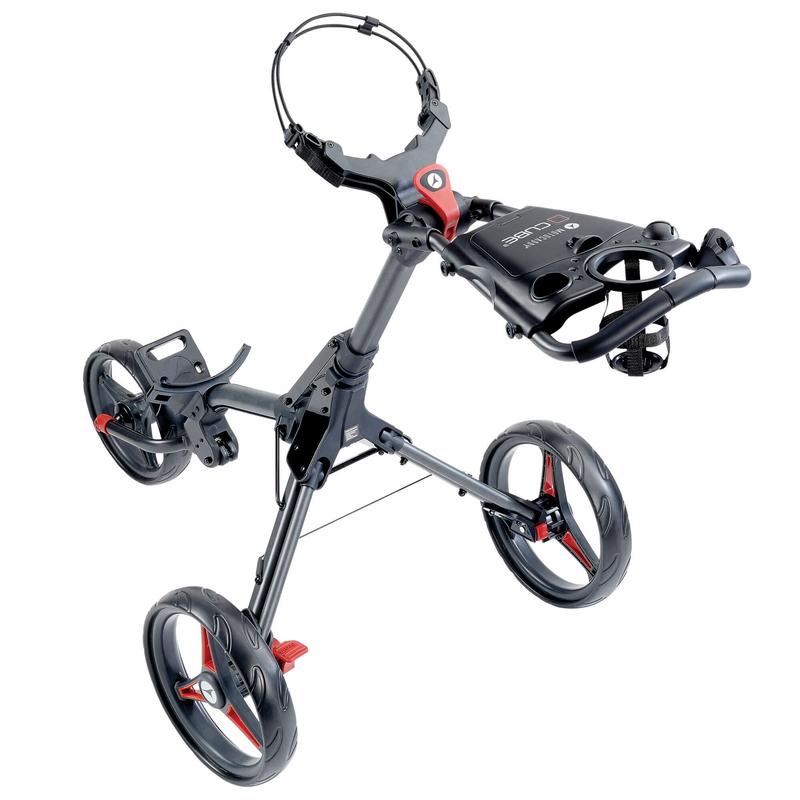 Motocaddy Cube Push Golf Trolley - Red - main image