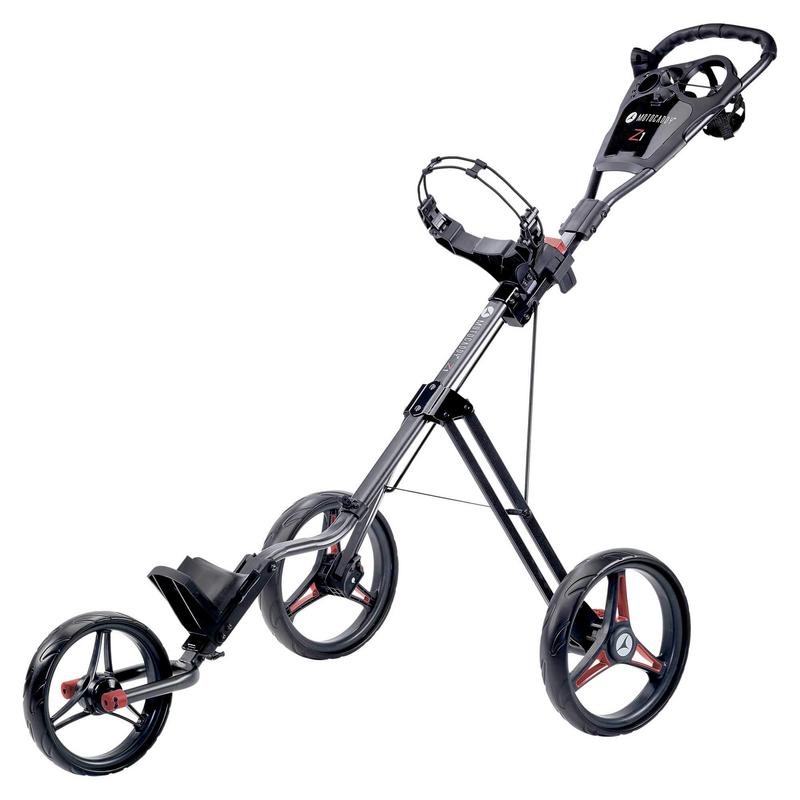 Motocaddy Z1 Push Golf Trolley - Red - main image