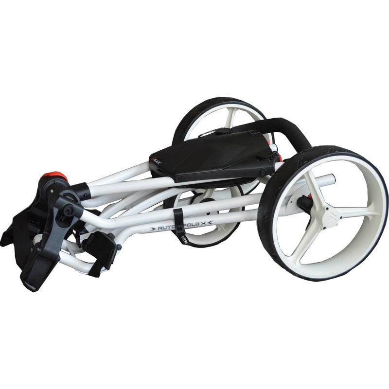 Big Max Autofold X Golf Trolley - Black/Lime - main image