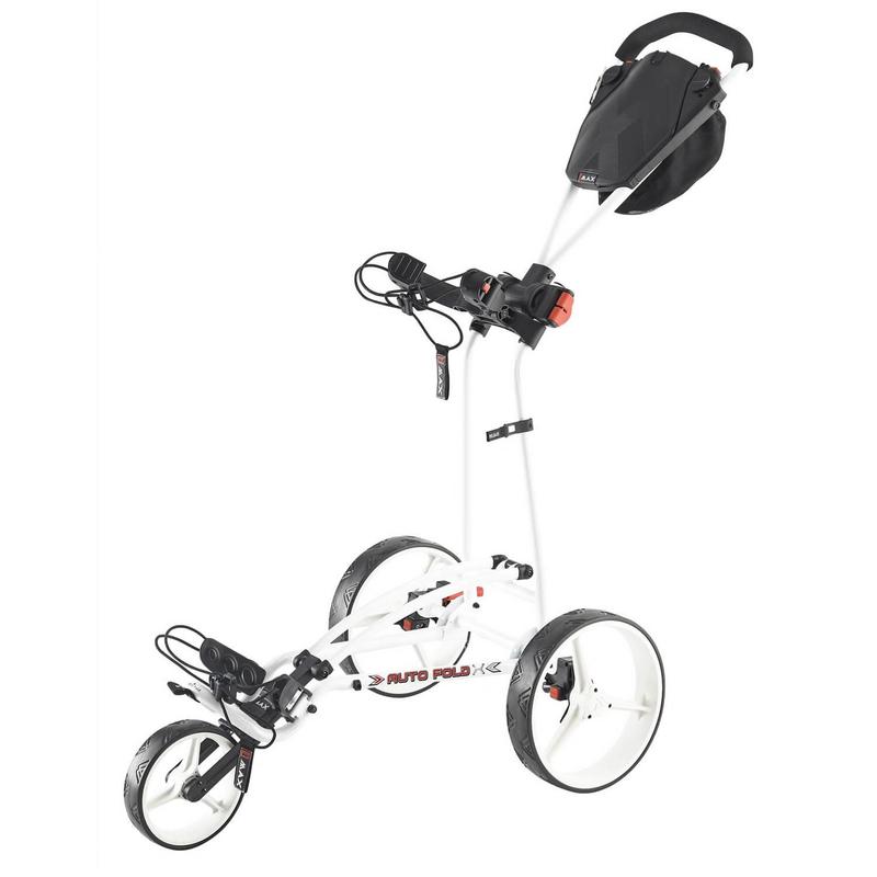Big Max Autofold X Golf Trolley - White - main image