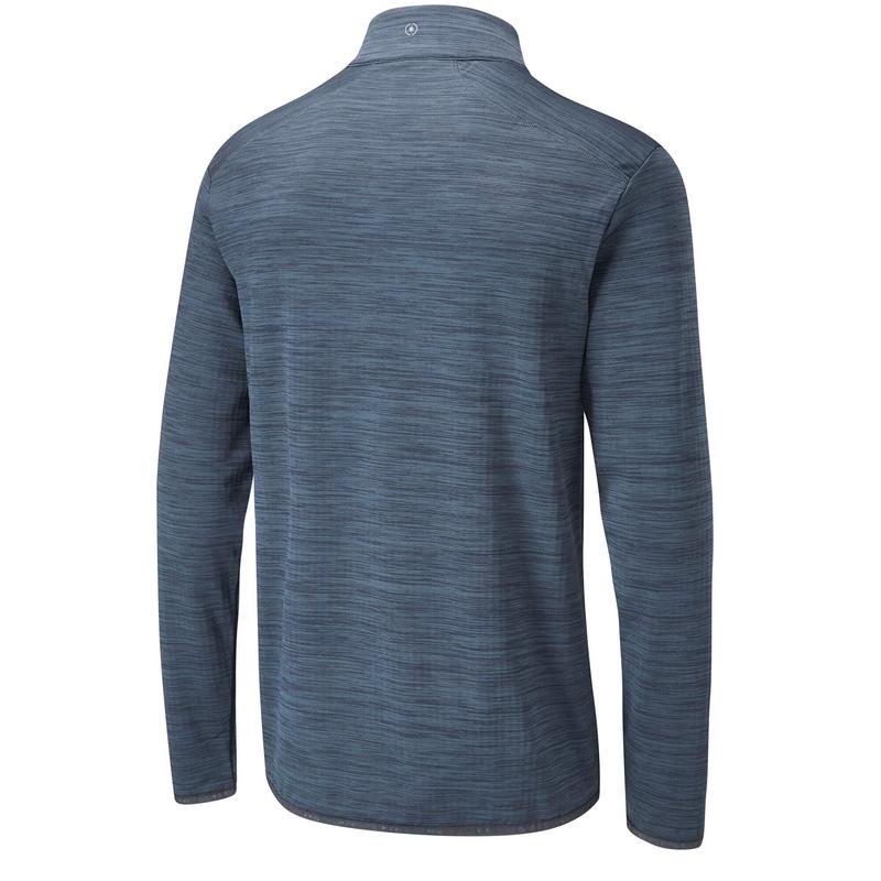 Ping Edison Half Zip Golf Sweater - Oxford Blue Marl - main image