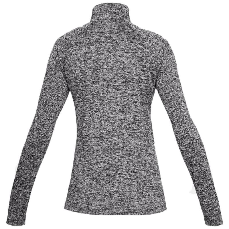 Under Armour Womens Tech Twist Half Zip Golf Top - Black - main image