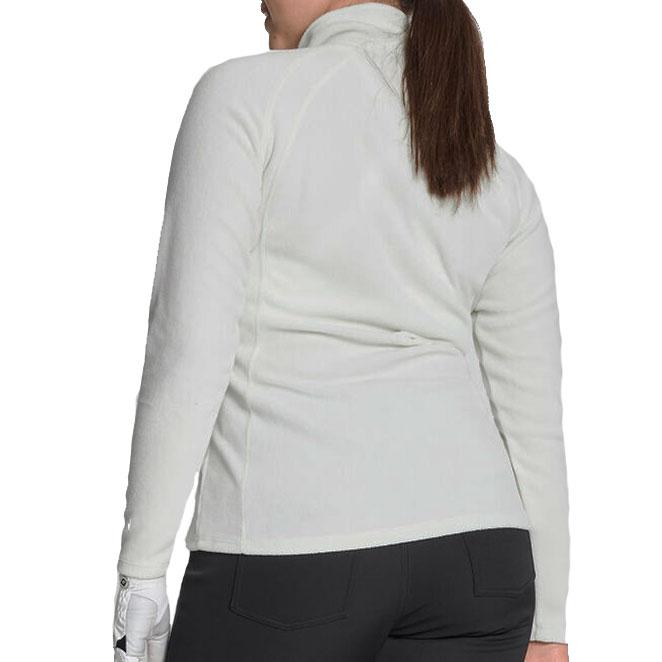 Rohnisch Womens Fleece Half Zip Golf Top - Light Cream - main image
