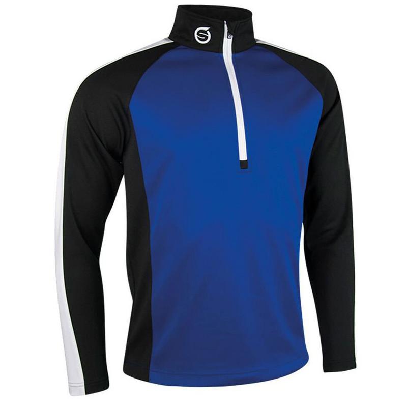 Sunderland Aspen Golf Midlayer - Electric Blue/Black/White - main image
