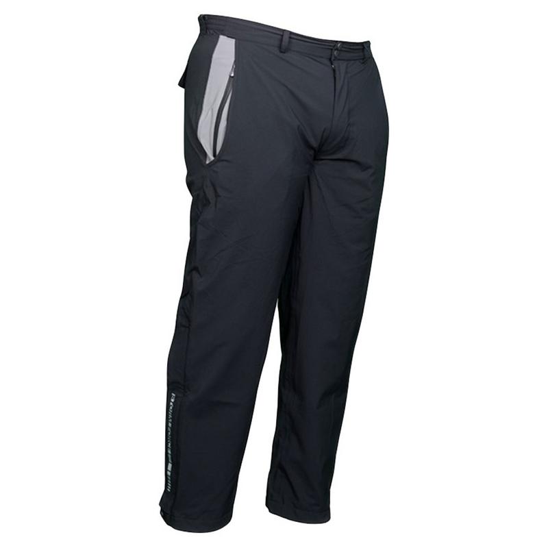 ProQuip PX7 Stormforce Waterproof Golf Trouser - Black - main image