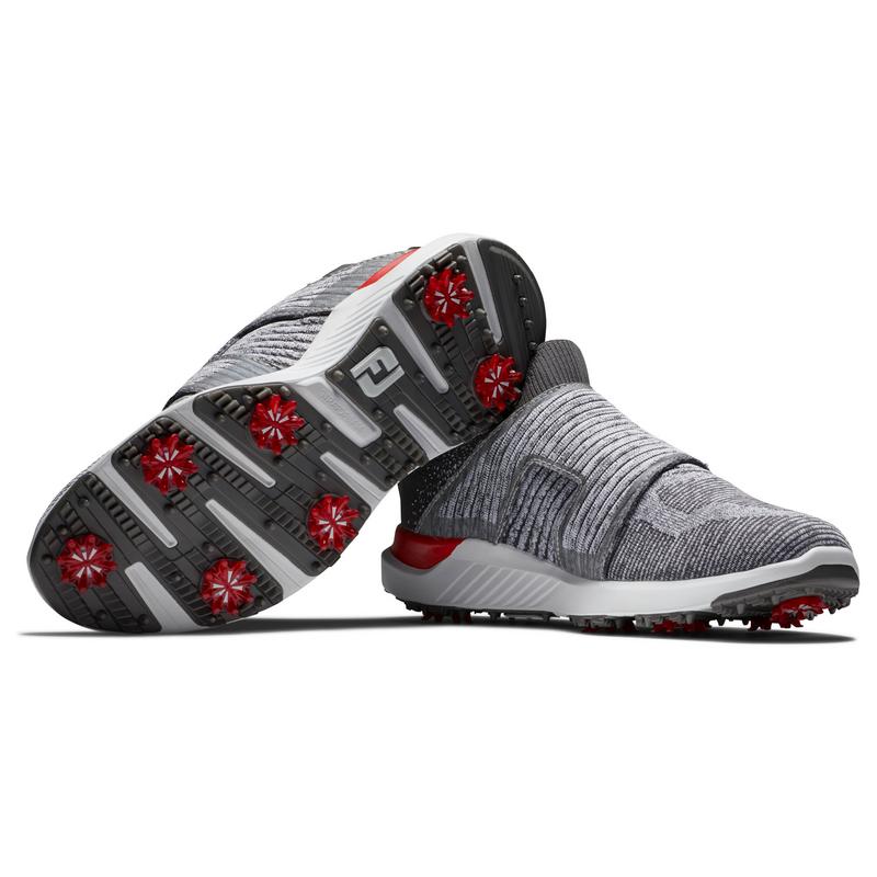 FootJoy Hyperflex BOA 2021 Golf Shoes - Grey/Red - main image