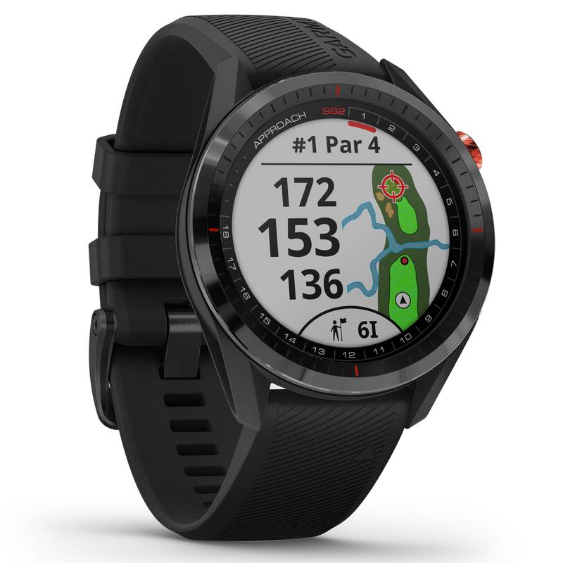 Garmin Approach S62 GPS Golf Watch & CT10 Sensor Bundle - Black - main image