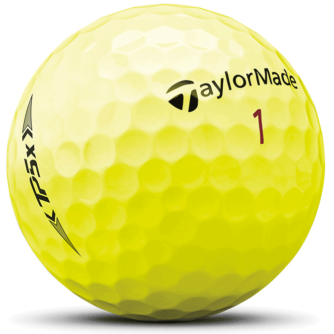 TaylorMade TP5x Golf Balls - Yellow - main image