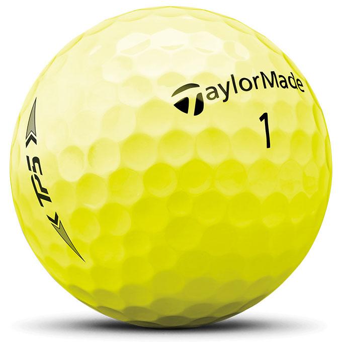 TaylorMade TP5 Golf Balls - Yellow - main image