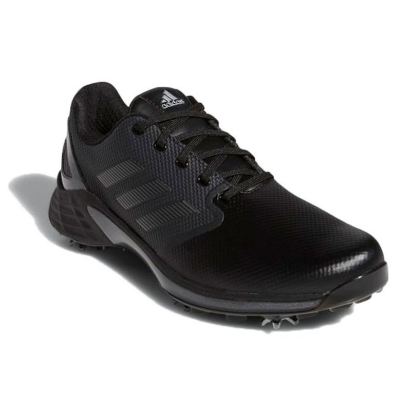 adidas ZG21 Golf Shoes - Black/Dark Silver/Metallic - main image