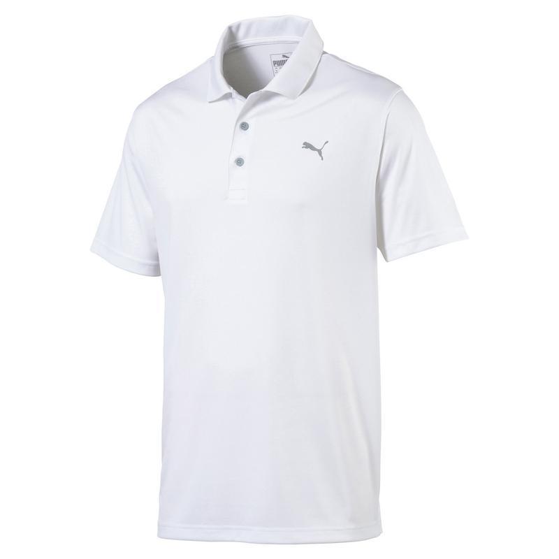 Puma Rotation Golf Polo Shirt - White